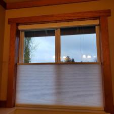 Excellent Motorized Top-Down Bottom-Up Honeycomb Shades in Monroe, WA Thumbnail