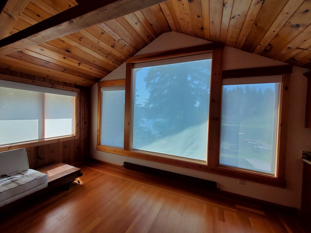 Lutron solar shade system smart home carnation wa