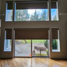 Outstanding Lutron Triathlon Automated Roller Shades on 81st Ave SE in Woodinville, WA Thumbnail