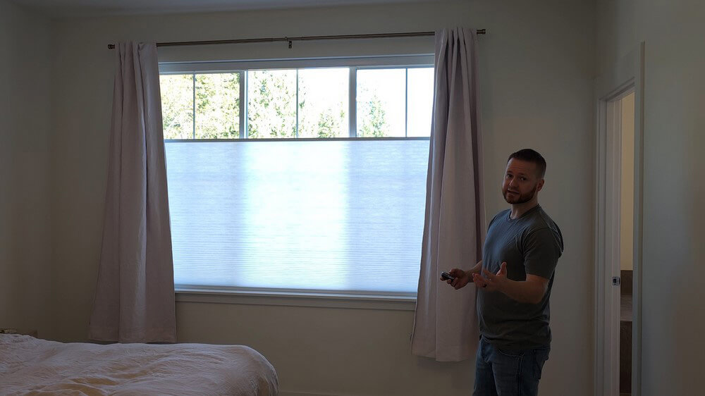 Norman motorization top down bottom up honeycomb cellular shades ne 141st st duvall wa